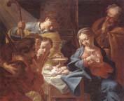 unknow artist The adoration of the shepherds Germany oil painting art